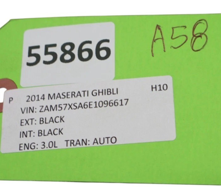 14-24 Maserati Ghibli Front Left Driver Side Hood Panel Hinge 670001873 OEM