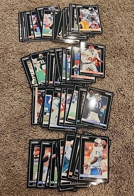 1992 Score Pinnacle Football Cards Lot of 65 Moon, Woodson