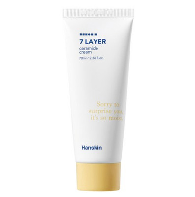 HANSKIN 7 Layer Ceramide Cream 2.36OZ Moisturizer Smoothing Skin K beauty