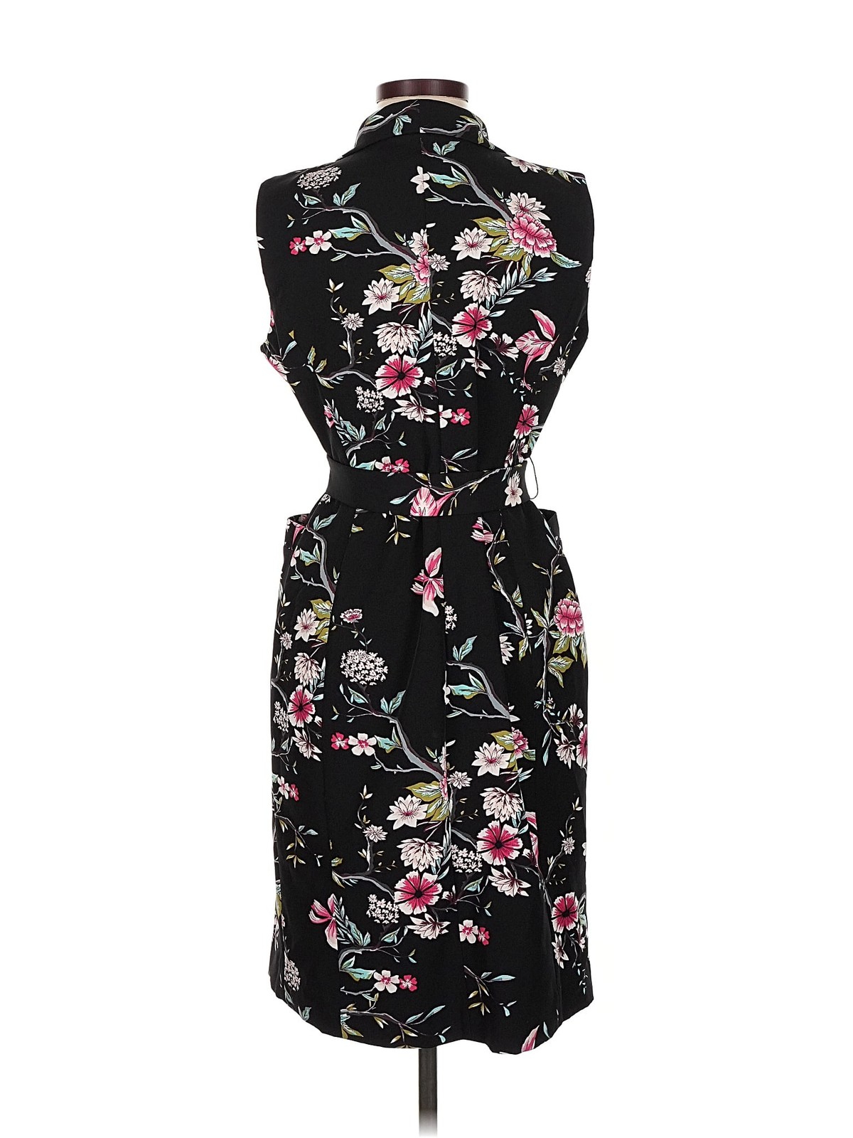 Calvin Klein Women Black Cocktail Dress 8 thumbnail 2