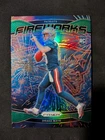 Drake Maye (RC) - 2024 Panini Prizm Fireworks Green Prism Rookie - Patriots