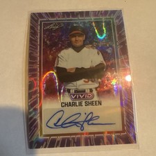 Is This the Closest We'll Get to a Major League Charlie Sheen Autograph Card? 11