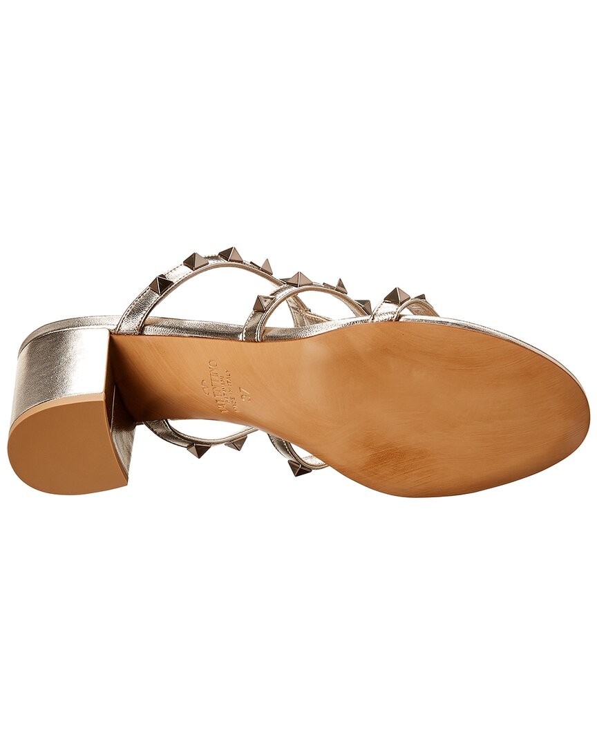 Valentino Rockstud Caged 60 Leather Sandal Women's thumbnail 4