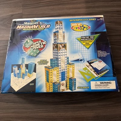 Magnaworld Architecture Skyscraper City 28246 Sealed RoseArt 3D Building Set NEW