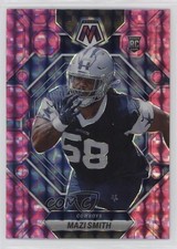 2023 Panini Mosaic Rookies Pink Camo Mosaic Prizm Mazi Smith #347 1hf1
