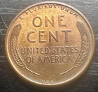 1909 VDB Lincoln Wheat Cent Penny 1c P Mint MS Choice Uncirculated BU RB Glow