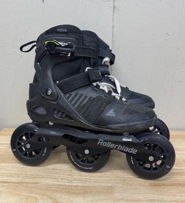 ROLLERBLADE Macroblade 110 3WD Black/Grey INLINE SKATES Men's Size 10