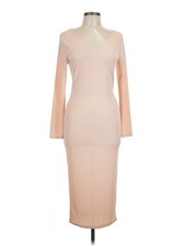 PrettyLittleThing Women Brown Cocktail Dress 12