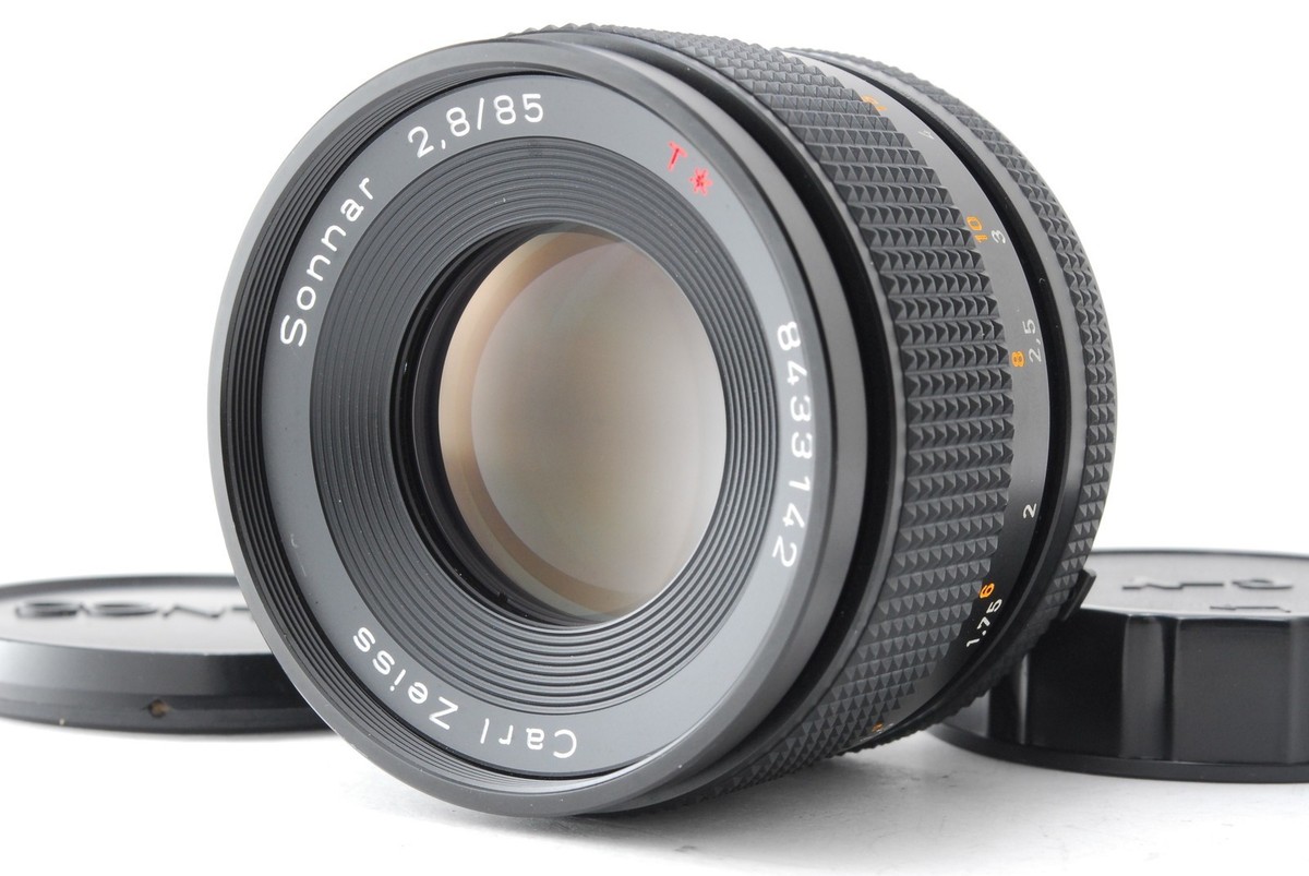 【極美品】Contax Sonnar 85mm f2.8 MMG #F09 Rare MMG [TOP MINT+++] Contax Carl Zeiss Sonnar T* 85mm F2.8 Lens