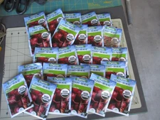 Ferry-Morse Organic Vegetable Seeds, 26 Packages of DETROIT DARK RED BEETS