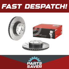 Image of 2x Brake Discs Pair Vented Front 276mm 09.5674.76 Brembo Set 26300AE050 Quality
