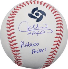 Juan Soto Mets Signed 2026 World Baseball Classic Baseball w/Insc - LE 10 of 10