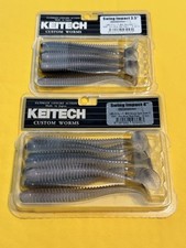 Lot Of 2  Keitech Custom Swing Impact 1) 3.5 ...