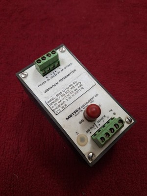 Metrix Vibration Transmitter 5535-134-0-00-100 2-2000HZ 4-20MA (Used)