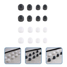 8 Pairs Comfortable Silicone Tips Earphone Accessories Earbud Replacement