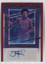 2020-21 Panini Recon Rookie Signatures Red 58/99 Josh Hall #RRS-JHA Auto 4at