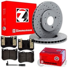 Zimmermann BREMSSCHEIBEN 360mm + BEL&Auml;GE VORNE f&uuml;r MERCEDES SL R231