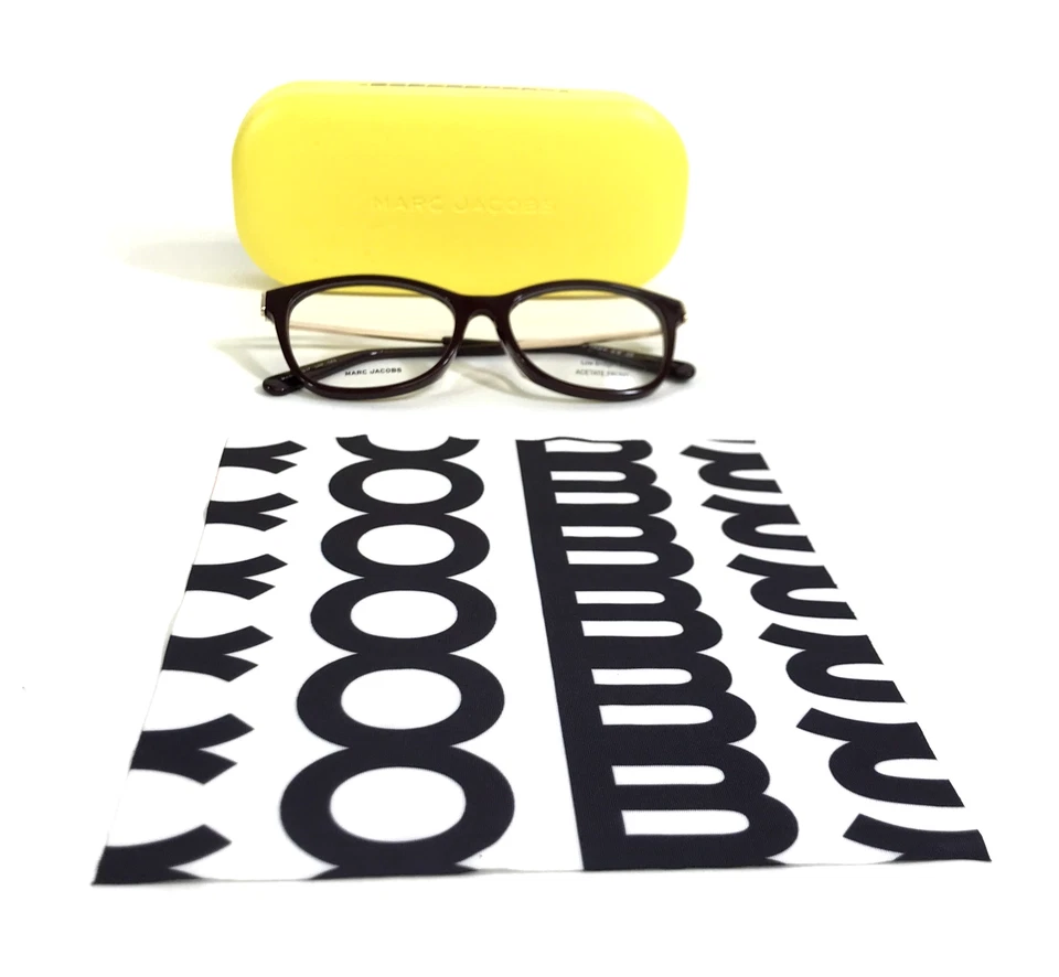 Marcos de gafas Marc Jacobs 769/F LHF Borgoña Dorado Ojo de gato Borde completo 54-16-145 Foto 2 de 4