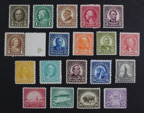 CKStamps: US Stamps Collection Scott#551/570 Mint H OG Incomplete