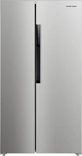 Hamilton Beach HBF1558 Side-by-Side Fridge Freezer 15.6 Cu Ft Frost Free Silver