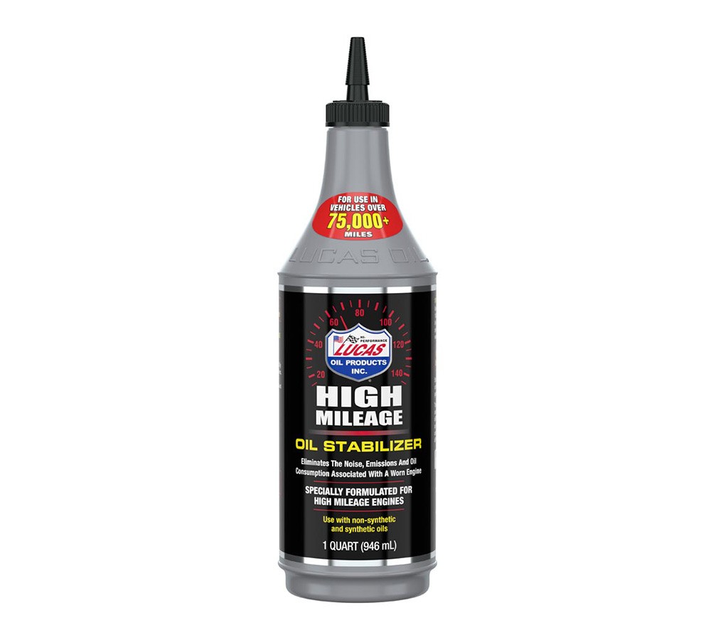 12 - Pack Lucas Oil 10118 High Mileage Oil Stabilizer Fuel Treatment Stabilizer
