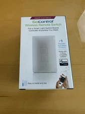 GoControl WA00Z-1 Wireless Remote Switch (White) NEW