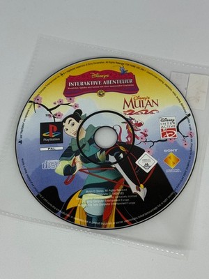 Sony Playstation 1 PS1 Spiel Disneys Interaktive Abenteuer Mulan TOP