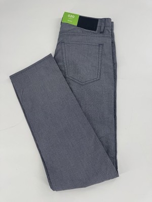 BOSS HUGO BOSS 020 C-DELAWARE SLIM FIT STRETCH GRAY PANTS MENS SIZE 30X32 NWT