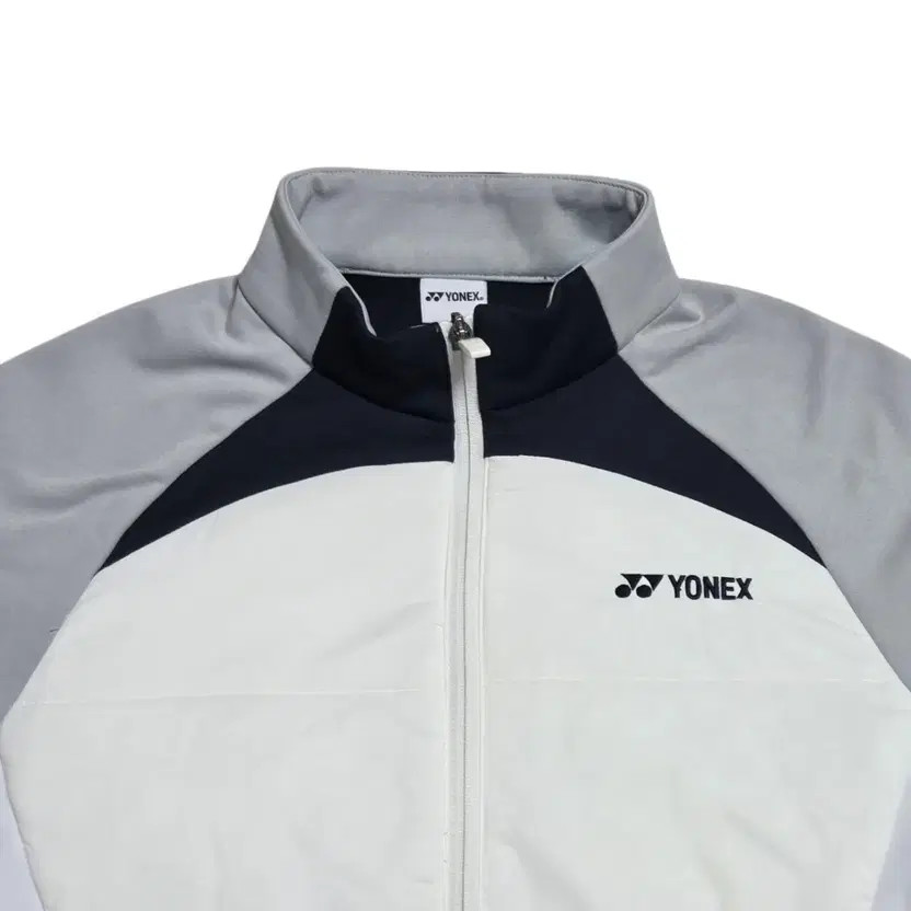 Yonex Padding Training Jacket - White/Gray, Size … - image 4