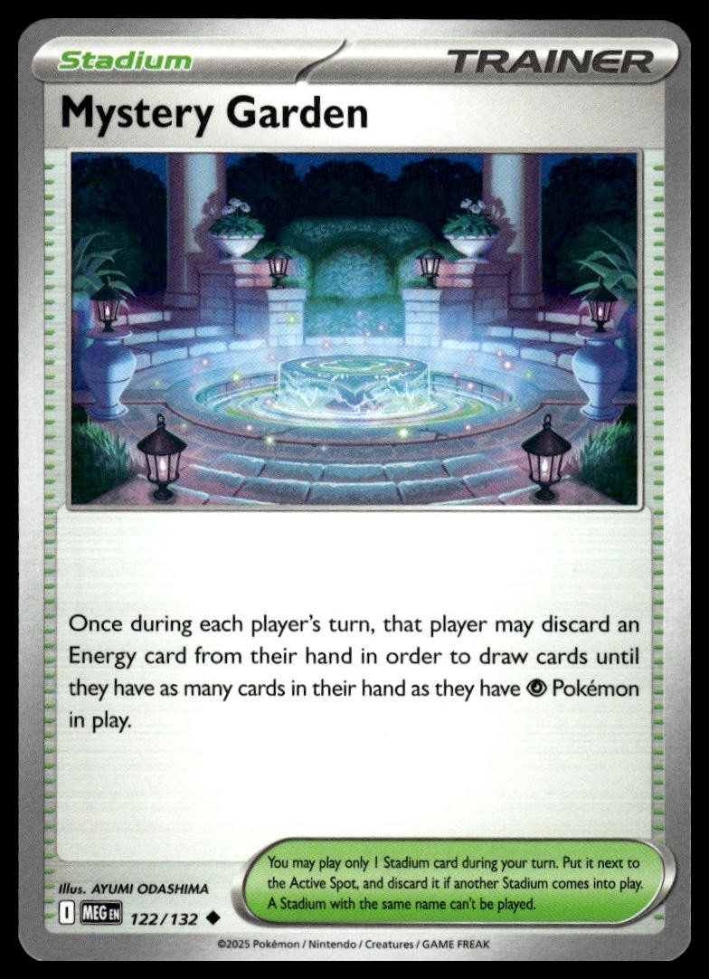 ME01: Mega Evolution #122/132 Mystery Garden