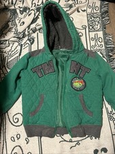 Boys Fuzzy TMNT Ninja turtle zip up jacket