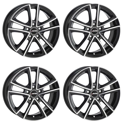 4 X Autec Alufelgen mit Sommerreifen Falken 215/45 LK 5x112 17zol  Guter Zustand - Bild 3 von 4