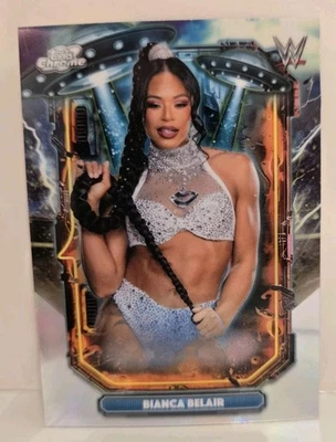 ET Bianca Belair WWE Topps Chrome Cosmic Carte Catch 2026 - Photo 1/2