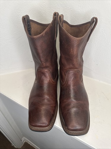 wrangler Leather Western boots men