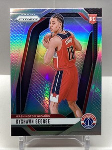 2024-25 PRIZM KYSHAWN GEORGE SILVER #257 RC