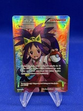 2013 Pokemon Black & White Plasma Blast Iris 101/101 Full Art Ultra Rare LP on eBay