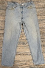 Vintage Levi s 550 Relaxed Fit Jeans 38x32 Li...