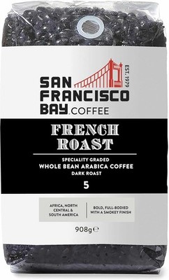 San Francisco Bay Coffee - Dark Roast Whole Bean - French (2 lb... 