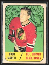 Doug Jarrett 1967-68 Topps #112 Chicago Blackhawks