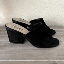 Steve Madden 绒面粗跟女|