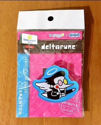 GiGO x Fangamer Acrylic Clip Badge SPAMTON deltarune | eBay