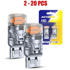 7743 7740 Led Golden Turn Signal Light Yellow High Bright Super Drl Low 2-20x 7743 7740 Led Golden Turn Signal Light Yellow High Bright Super Drl Low 2-20x