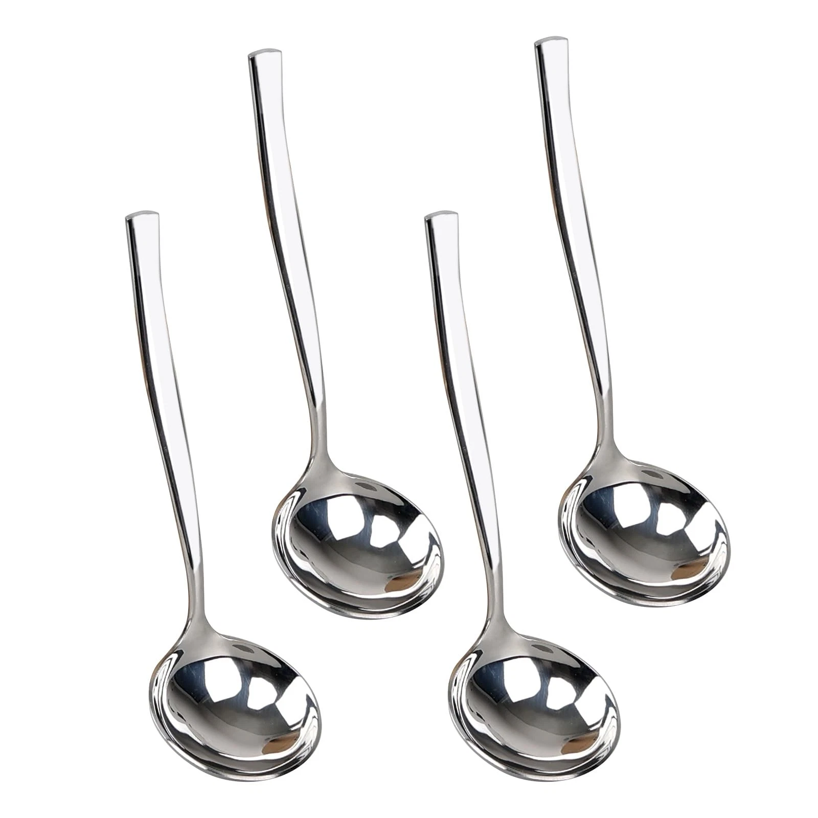 4 Pack 7.6Inch Small Serving Sauce Ladle Stainless Steel Gravy Soup
Opens in a new window or tab