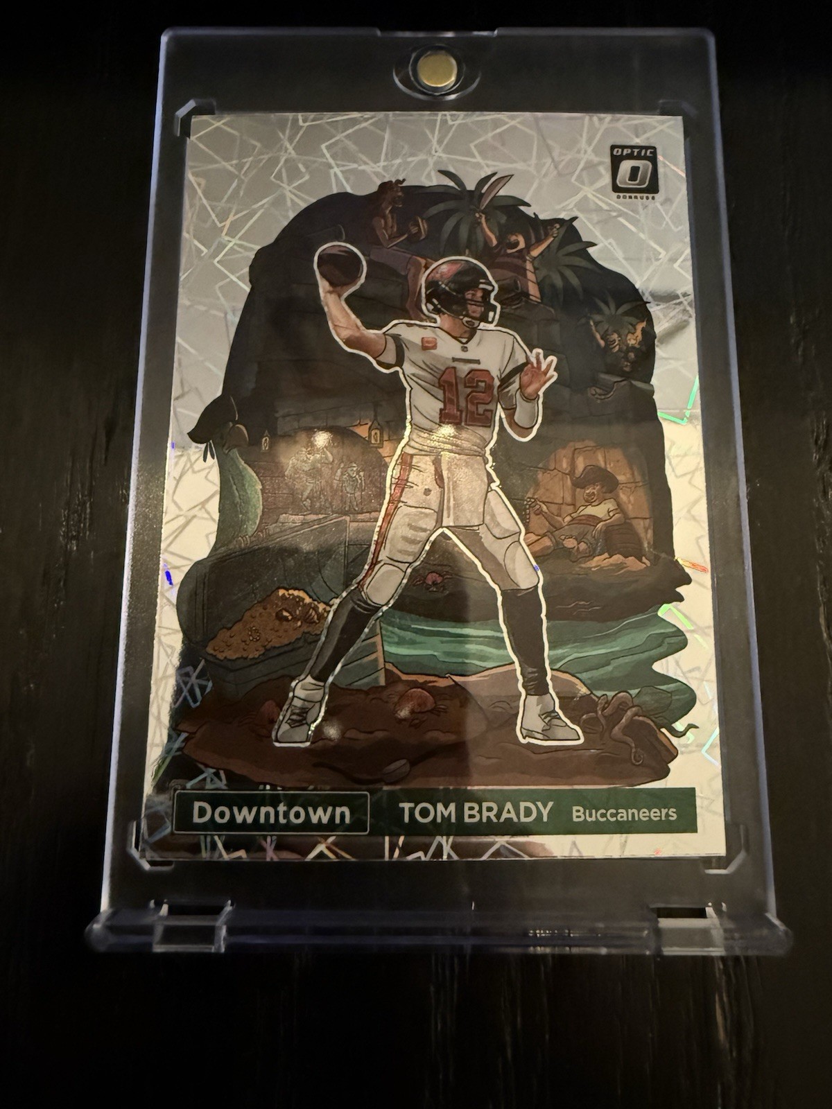 2022 Tom Brady Downtown Optic Laser Beam Bomb!  The Goat!  🔥🔥🔥