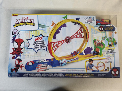 Marvel Spidey Amazing Friends Metals Super Loop Track Set Jazwares NEW