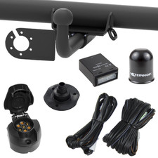 AHK Anhängerkupplung starr +7pol E-Satz für Fiat Stilo 01-10 5-Tür Schrägheck