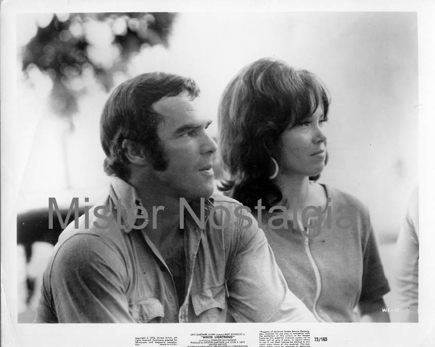Vintage 1973 photo Burt Reynolds WHITE LIGHTNING UA Original Rare