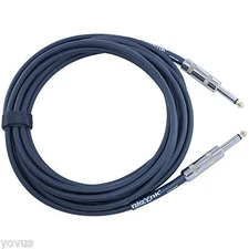 PLoYnk custom  straight to straight 1/4 mono shielded guitar keyboard PA cable