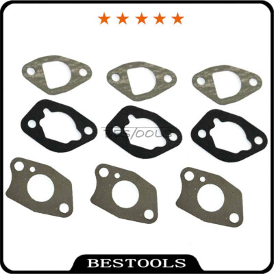 3x Vergaser Dichtung für Stromerzeuger Loncin G160F G200F G200FD LC168 F-1 F-2