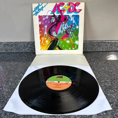 LP VINYL AC/DC ALBUM HIGH VOLTAGE K 50257 UK 1ST PRESS A1/B1 1976 EX-/EX